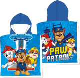 Pončo Paw Patrol blue 55/110